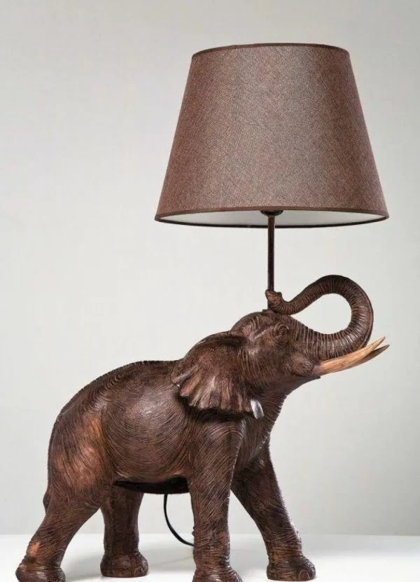 Pöytävalaisimet>KARE Design Animal Elephant Safari Pöytävalaisin 74cm