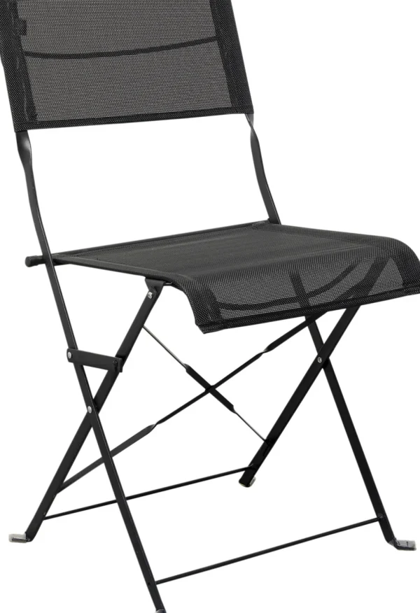 Tuolit>KARE Design Balcony Taitettava Tuoli Musta Ulkokaluste (2/Setti)