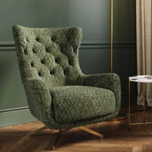 Nojatuolit>KARE Design Bellini Pyörivä Nojatuoli, Vihreä