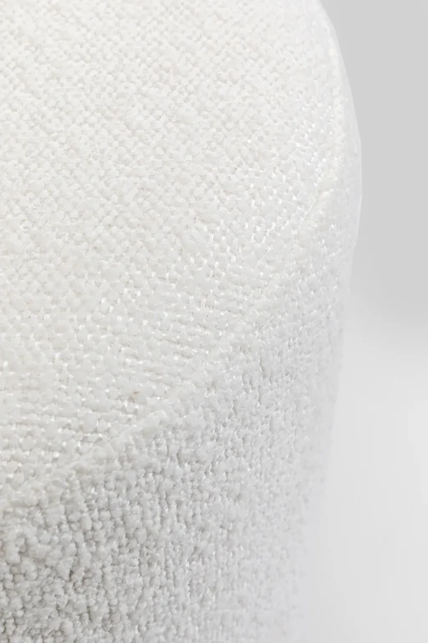 Rahit Ja Jakkarat>KARE Design Cherry Boucle Rahi, Jakkara - Kermanvärinen, Savunharmaa Ø35cm