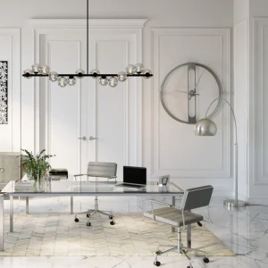 Kellot>KARE Design Clip Silver Seinäkello, Hopea Ø60cm