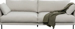 Sohvat | Olohuone>KARE Design Edna 3-istuttava Sohva, Kermanvärinen 245cm
