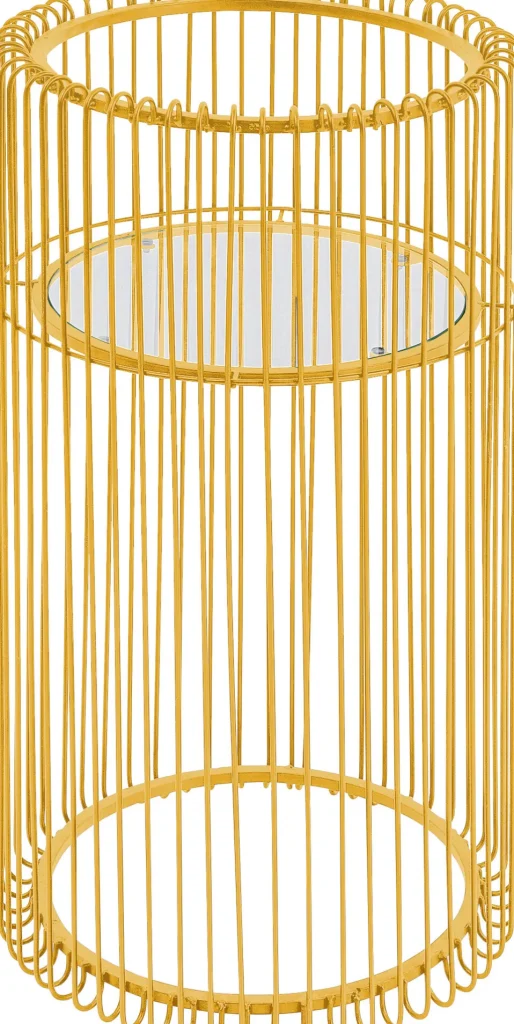 Ruukut>KARE Design Wire Gold Kukkaruukkuteline 70cm