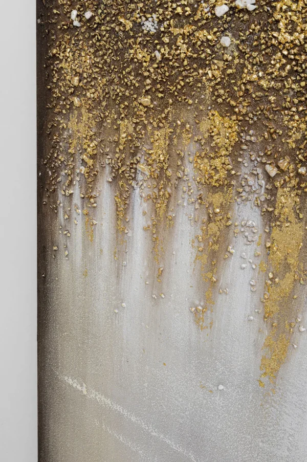 Taulut>KARE Design Abstract Fields Akryylimaalaus, Taulu 100x200cm