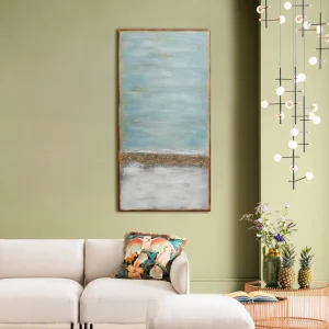 Taulut>KARE Design Abstract Horizon Akryylimaalaus, Taulu 100x200cm