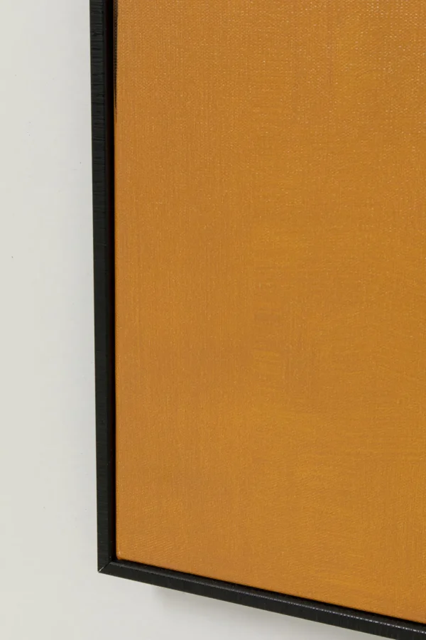 Taulut>KARE Design Abstract Shapes Kehystetty Taulu, Keltainen 113x113cm