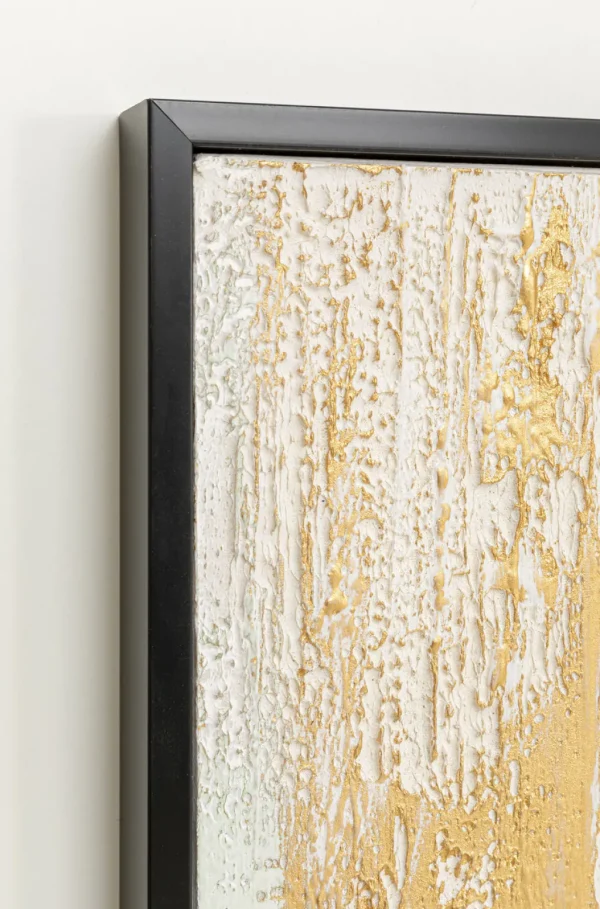 Taulut | Olohuone>KARE Design Abstract White Kehystetty Taulu 80x120cm