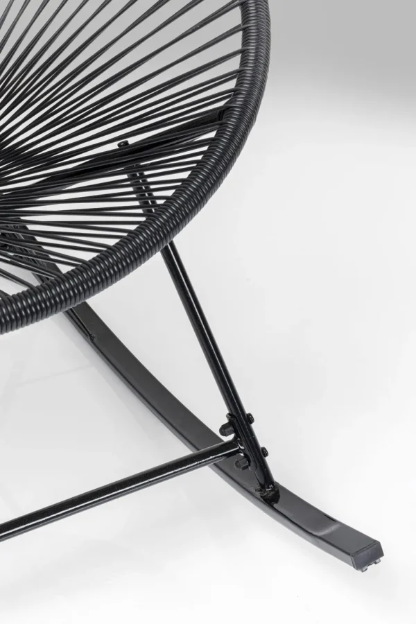 Nojatuolit>KARE Design Acapulco Keinutuoli, Musta