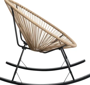 Nojatuolit>KARE Design Acapulco Keinutuoli, Natur