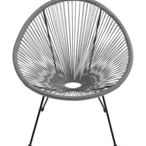 Olohuone | Nojatuolit>KARE Design Acapulco Nojatuoli Harmaa