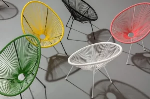 Olohuone | Nojatuolit>KARE Design Acapulco Nojatuoli, Valkoinen