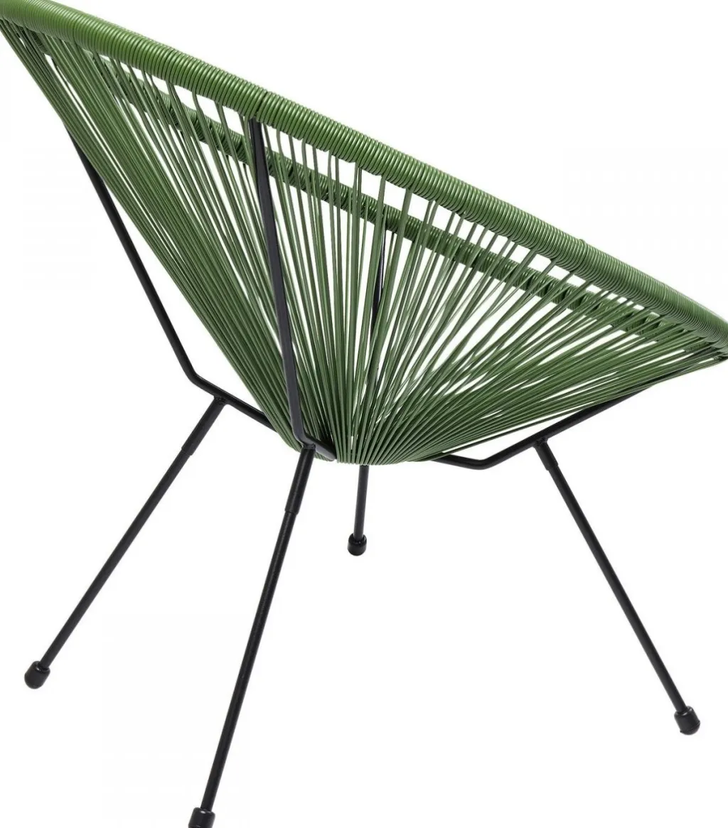 acapulco_nojatuoli_vihre_3.webp Nojatuolit>KARE Design Acapulco Nojatuoli, Vihreä