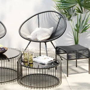 Rahit Ja Jakkarat>KARE Design Acapulco Tuoli, Musta