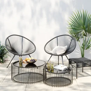 Rahit Ja Jakkarat>KARE Design Acapulco Tuoli, Musta