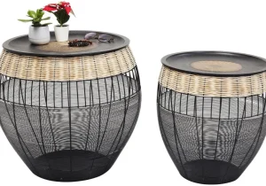 Sohvapöydät>KARE Design African Drums Sivupöytä (2/Setti)