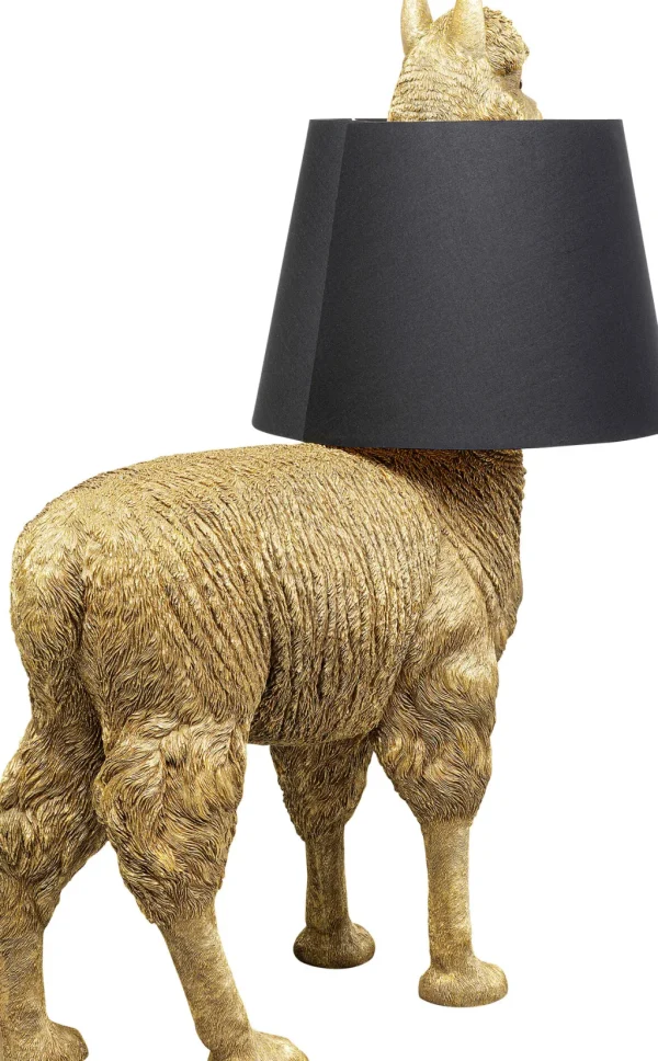 Lattiavalaisimet>KARE Design Alpaca Alpakka Lattiavalaisin Kulta 108 Cm