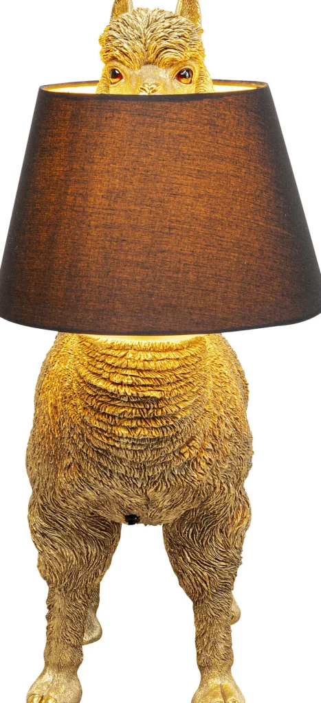 Pöytävalaisimet>KARE Design Alpaca Alpakka Pöytävalaisin Kulta 59 Cm