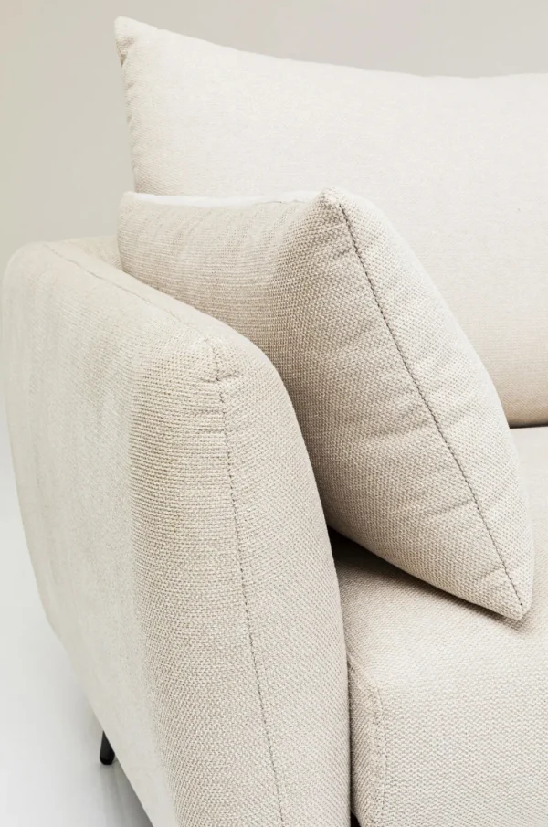 Kulmasohvat>KARE Design Amalfi Kulmasohva - Kermanvärinen, Oikea 275cm