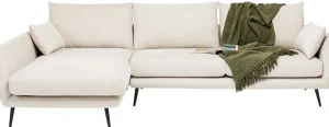 Olohuone | Kulmasohvat>KARE Design Amalfi Kulmasohva, Kermanvärinen, Vasen 275cm