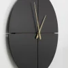 Kellot>KARE Design Andrea Seinäkello Musta Ø60cm