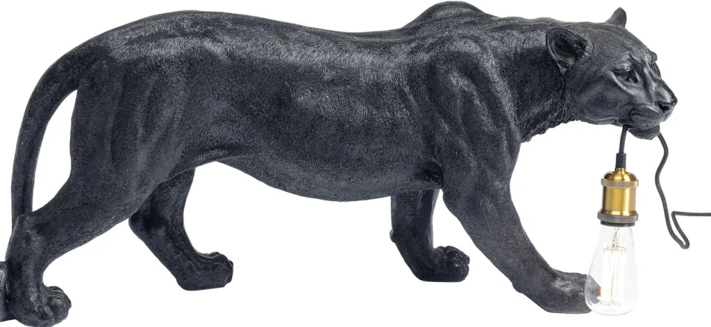 animal_bagheera_pantteri_lattiavalaisin_cm_1.webp Lattiavalaisimet | Olohuone>KARE Design Animal Bagheera Pantteri Lattiavalaisin 40cm