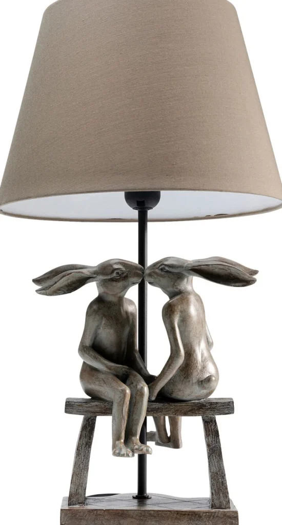 Pöytävalaisimet>KARE Design Animal Bunny Love Puput Pöytävalaisin 53cm