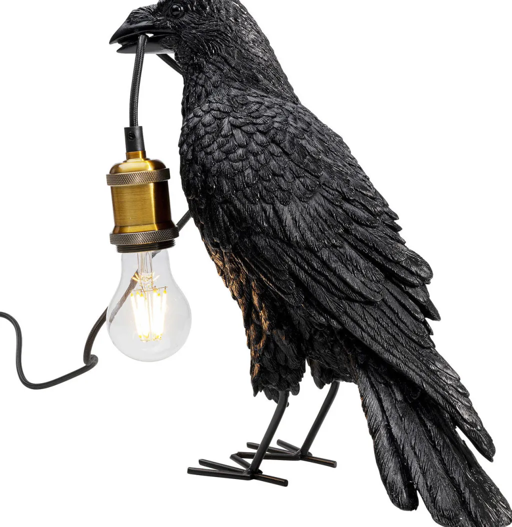 animal_crow_varis_pytvalaisin_matta_musta_cm_2.webp Pöytävalaisimet>KARE Design Animal Crow Varis Pöytävalaisin, Matta Musta 34cm