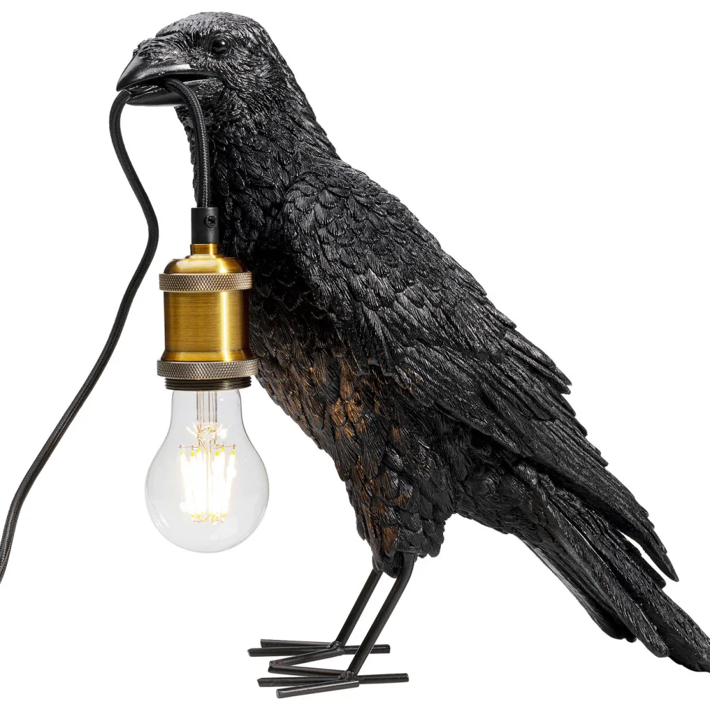 animal_crow_varis_pytvalaisin_matta_musta_cm_5.webp Pöytävalaisimet>KARE Design Animal Crow Varis Pöytävalaisin, Matta Musta 34cm