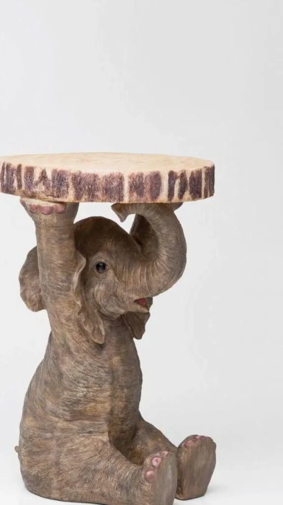Sohvapöydät>KARE Design Animal Elephant Elefantti Sivupöytä Ø35cm