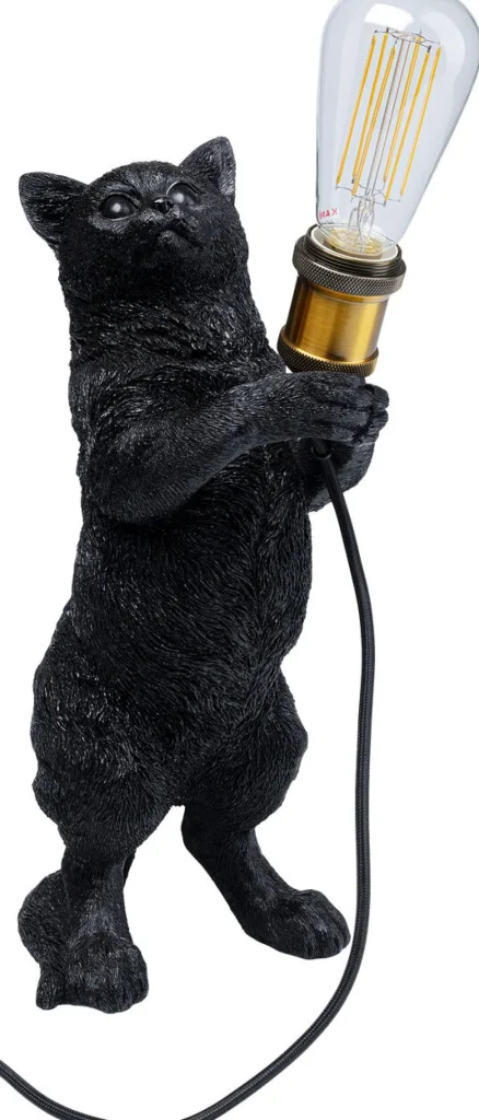 Pöytävalaisimet>KARE Design Animal Kitty Kissa Pöytävalaisin 40cm