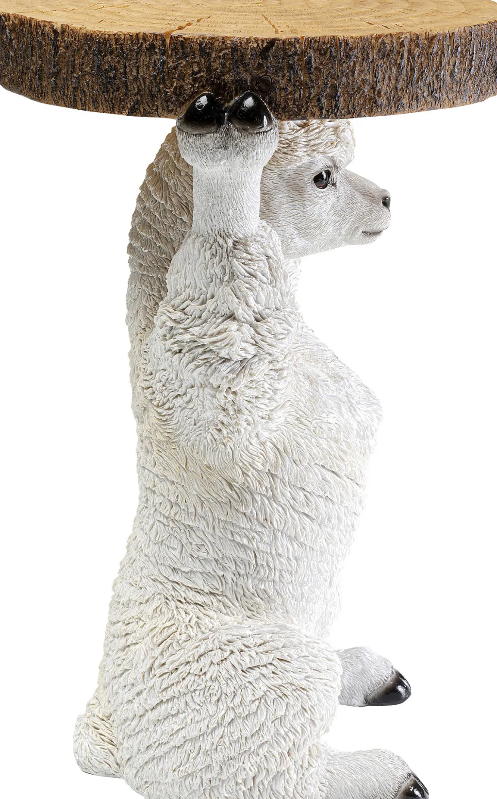 animal_lama_laama_sivupyt_cm_0.webp Sohvapöydät>KARE Design Animal Lama Laama Sivupöytä Ø32cm