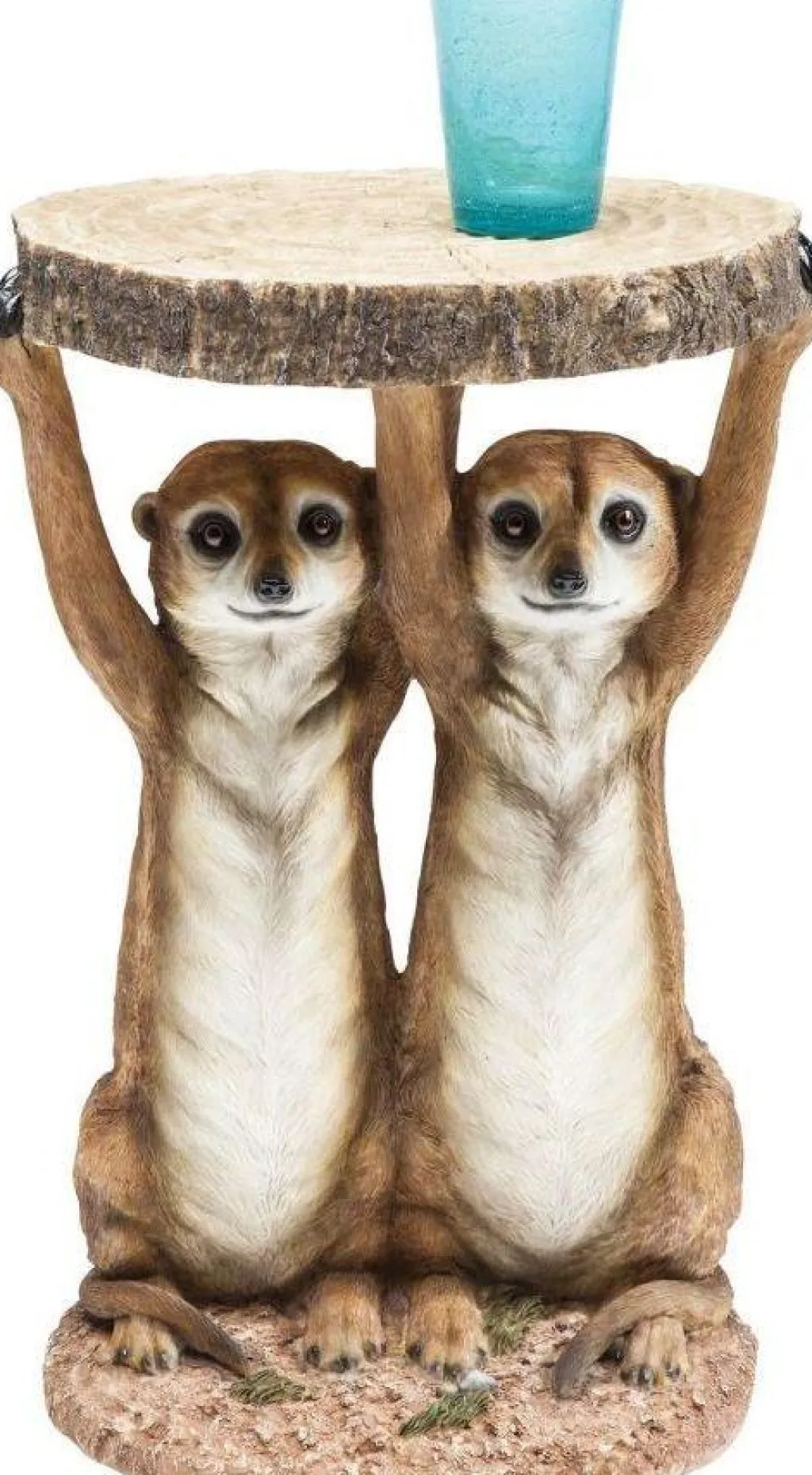 animal_meerkat_sisters_sivupyt_cm_6.webp Sohvapöydät | Olohuone>KARE Design Animal Meerkat Sisters Sivupöytä Ø33cm