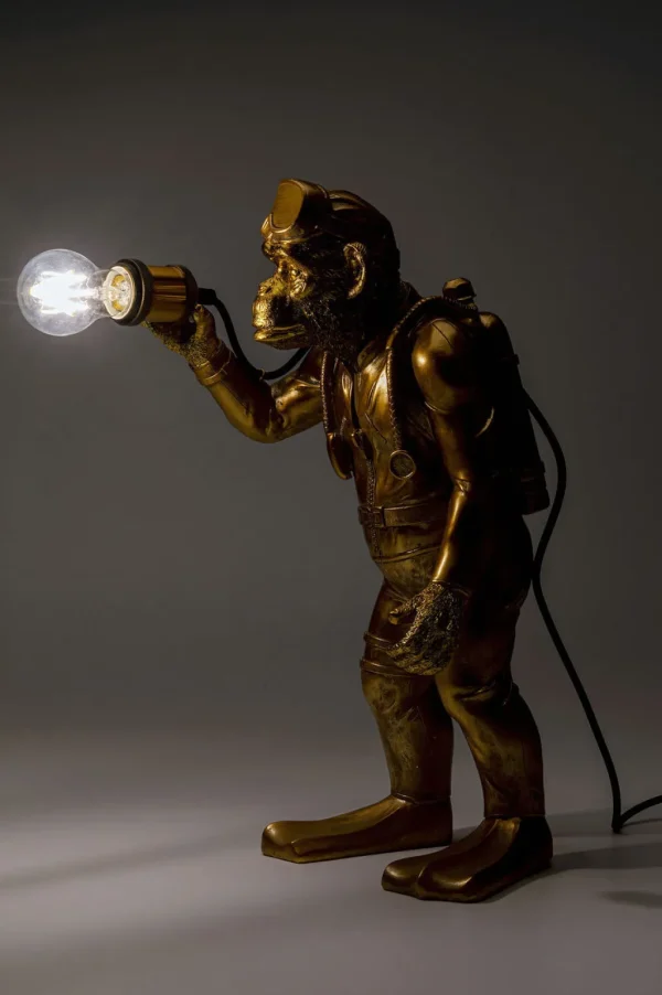 Pöytävalaisimet>KARE Design Animal Monkey Apina Pöytävalaisin 50cm