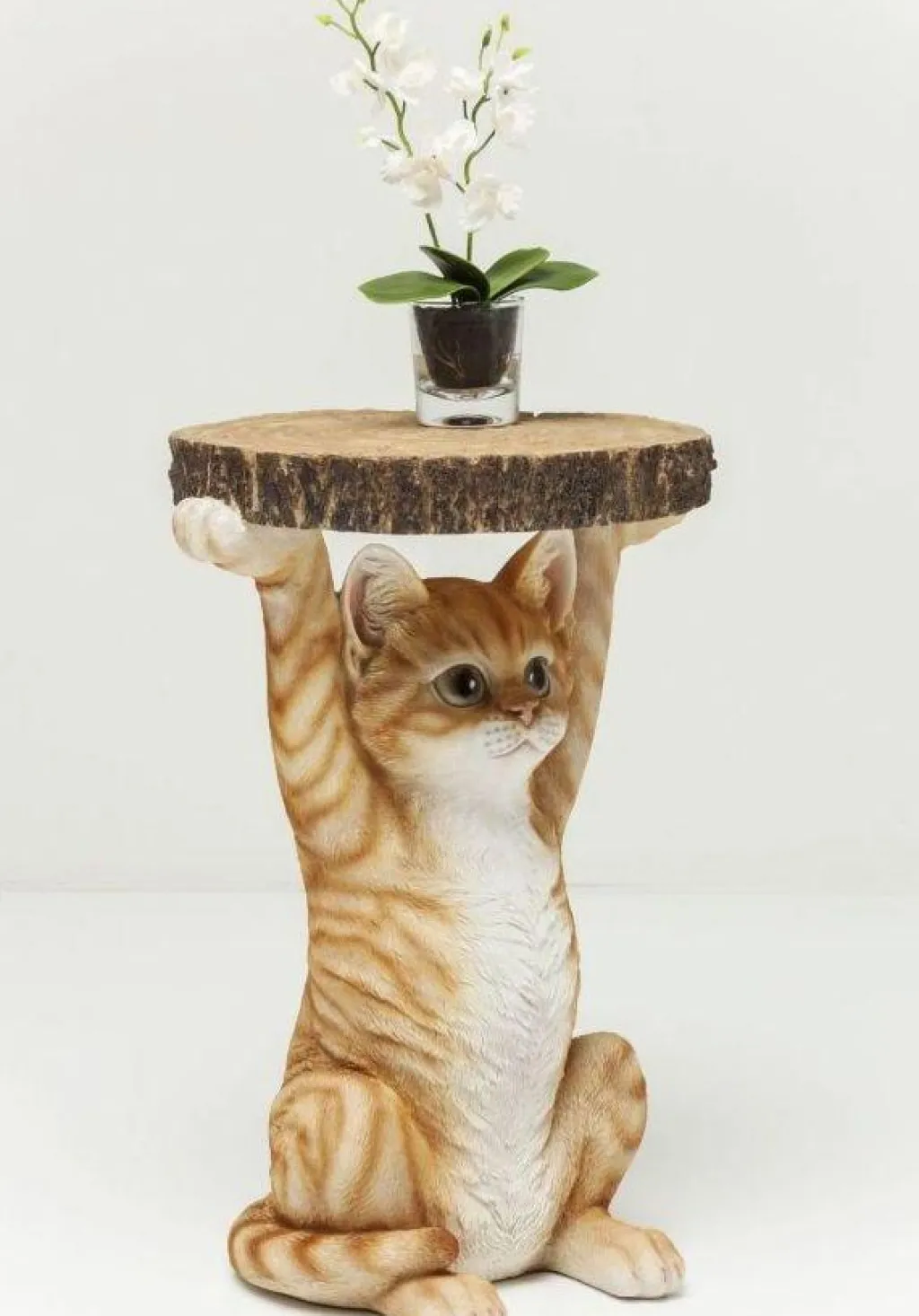 animal_ms_cat_kissa_sivupyt_cm_5.webp Sohvapöydät | Olohuone>KARE Design Animal Ms Cat Kissa Sivupöytä Ø33cm