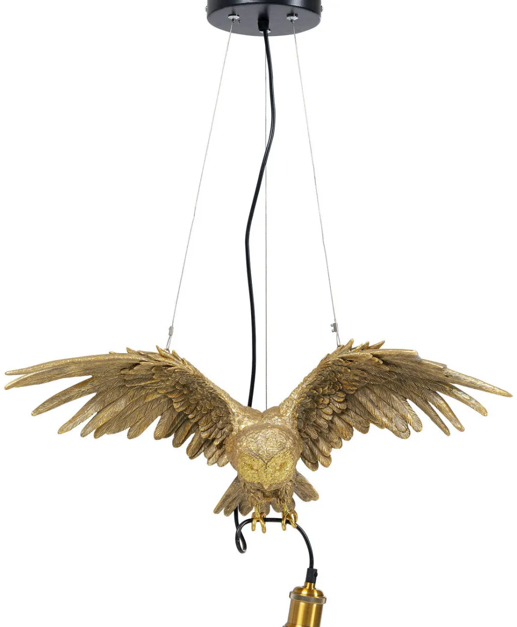 animal_owl_pll_riippuvalaisin_kulta_cm_1.webp Riippuvalaisimet>KARE Design Animal Owl Pöllö Riippuvalaisin, Kulta 60cm