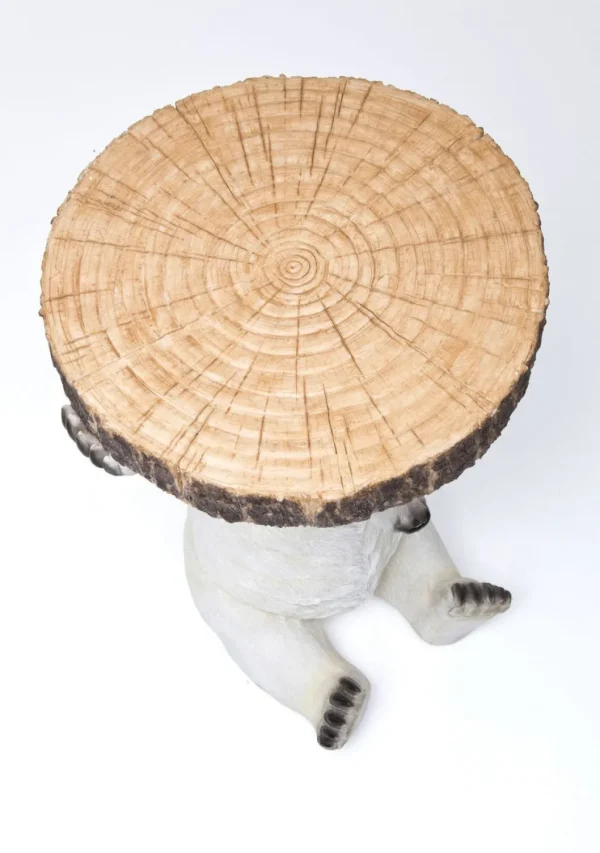 Sohvapöydät>KARE Design Animal Polar Bear Jääkarhu Sivupöytä Ø37cm