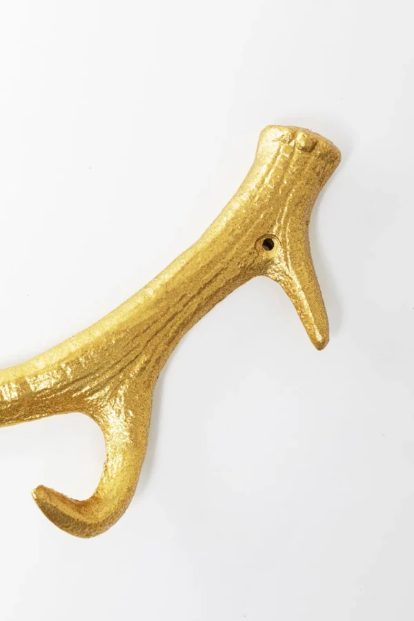 Seinänaulakot>KARE Design Antler Gold Sarvet Seinänaulakko Kulta 35cm