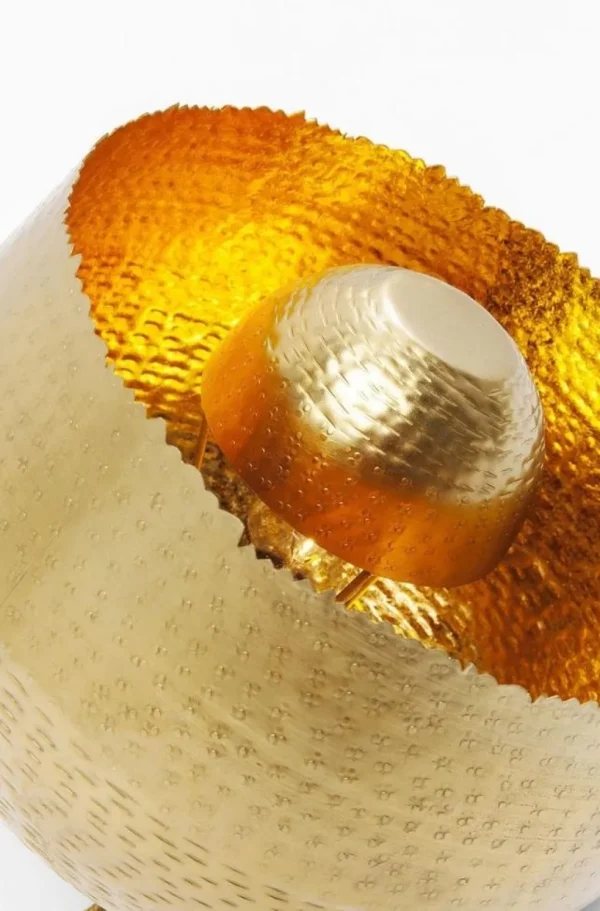 Pöytävalaisimet>KARE Design Apollon Gold Lattiavalaisin, Kulta Ø28cm