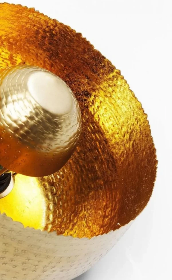 Pöytävalaisimet>KARE Design Apollon Gold Lattiavalaisin, Kulta Ø28cm