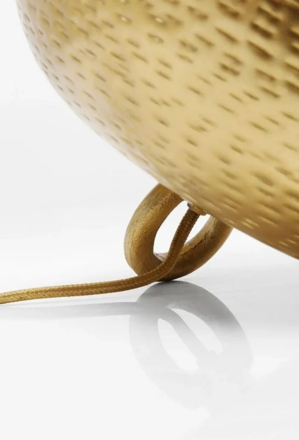 Pöytävalaisimet>KARE Design Apollon Gold Lattiavalaisin, Kulta Ø28cm