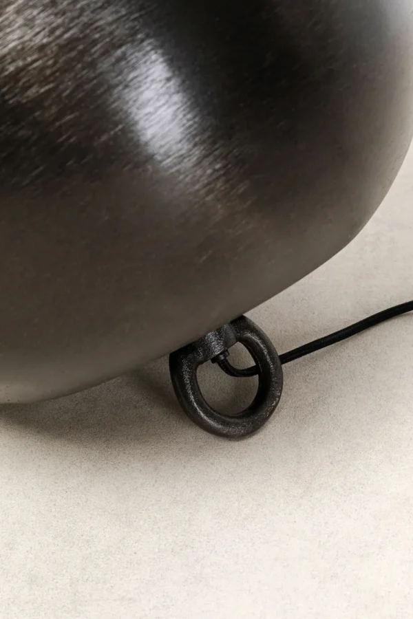 Lattiavalaisimet>KARE Design Apollon Smooth Black Lattiavalaisin Ø35cm