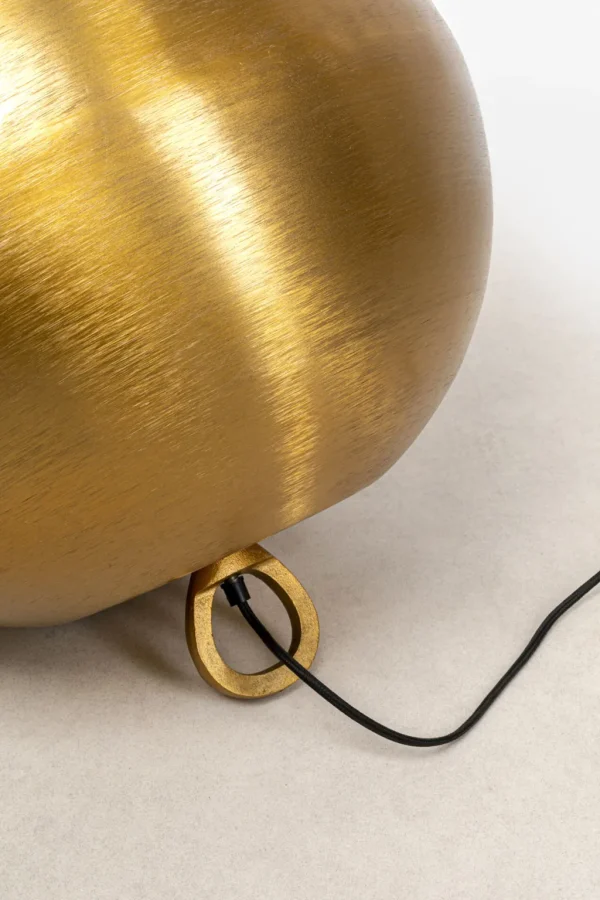 Lattiavalaisimet>KARE Design Apollon Smooth Gold Lattiavalaisin Ø50cm