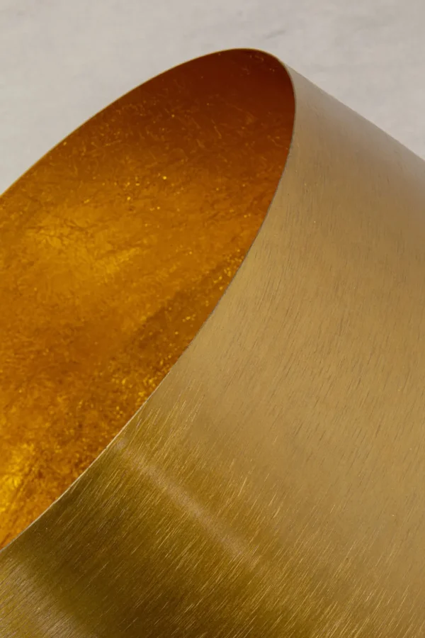 Lattiavalaisimet>KARE Design Apollon Smooth Gold Lattiavalaisin Ø50cm