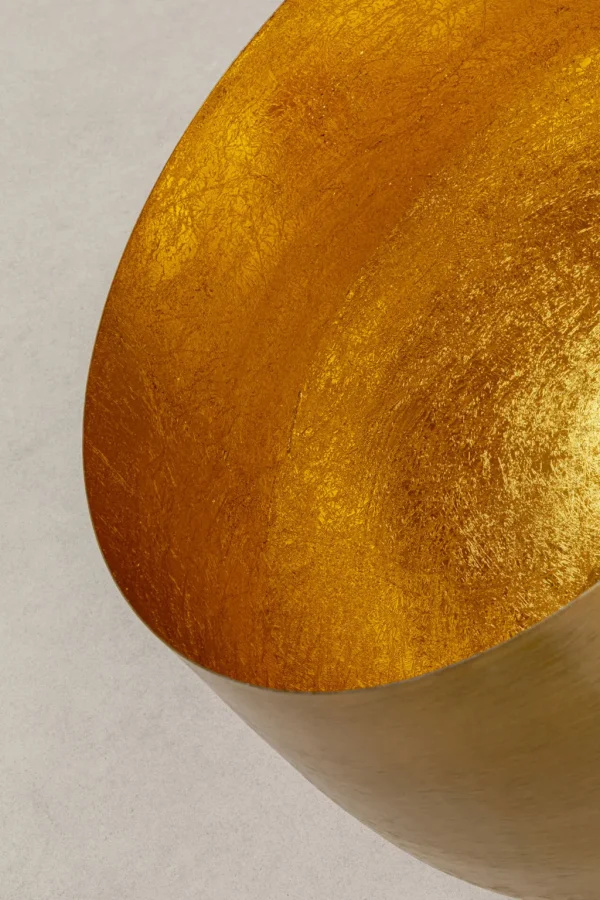 Lattiavalaisimet>KARE Design Apollon Smooth Gold Lattiavalaisin Ø50cm