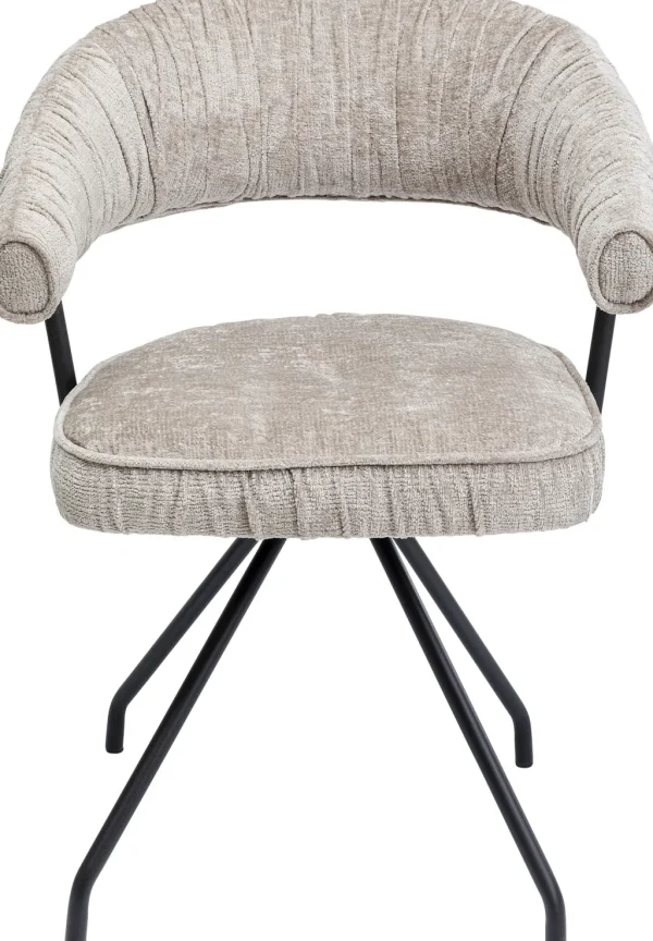 Tuolit>KARE Design Arabella Kääntyvä Tuoli Hopea