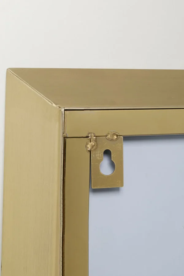 Peilit>KARE Design Arezzo Brass Trapez Seinäpeili Messinki 65(45)x160cm