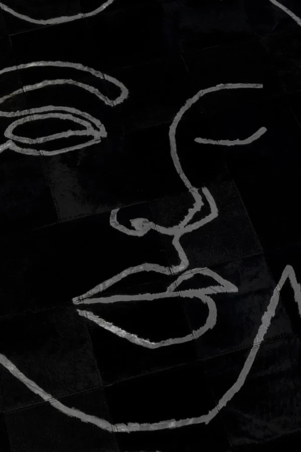 Matot>KARE Design Art Faces Pyöreä Matto Ø250cm