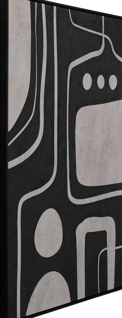 Taulut>KARE Design Artistic Blacky Canvas Taulu 70x110cm