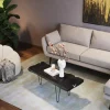 Sohvapöydät | Olohuone>KARE Design Aspen Sohvapöytä Musta 100x40cm