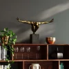 Koriste-Esineet>KARE Design Athlet Bronze Koriste-esine, Figuuri 75cm